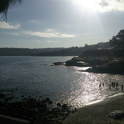a picture of La Jolla Cove in San Diego